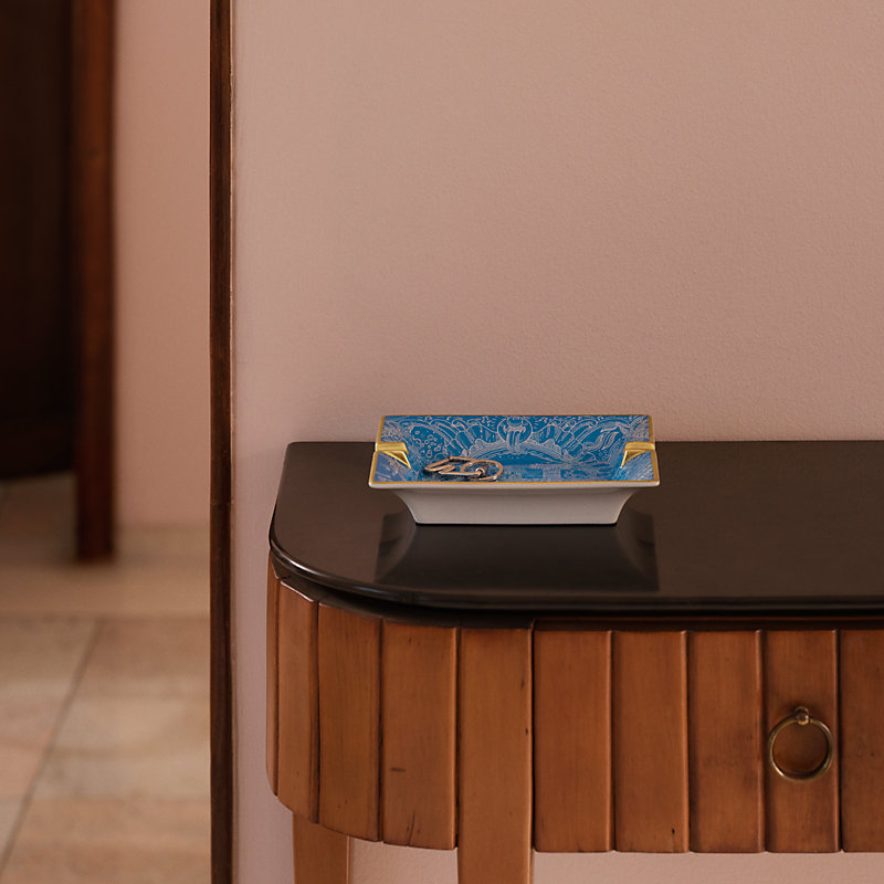 灰皿 《プリーズ・ホールド・ザ・ライン》 | Hermès - エルメス-公式サイト